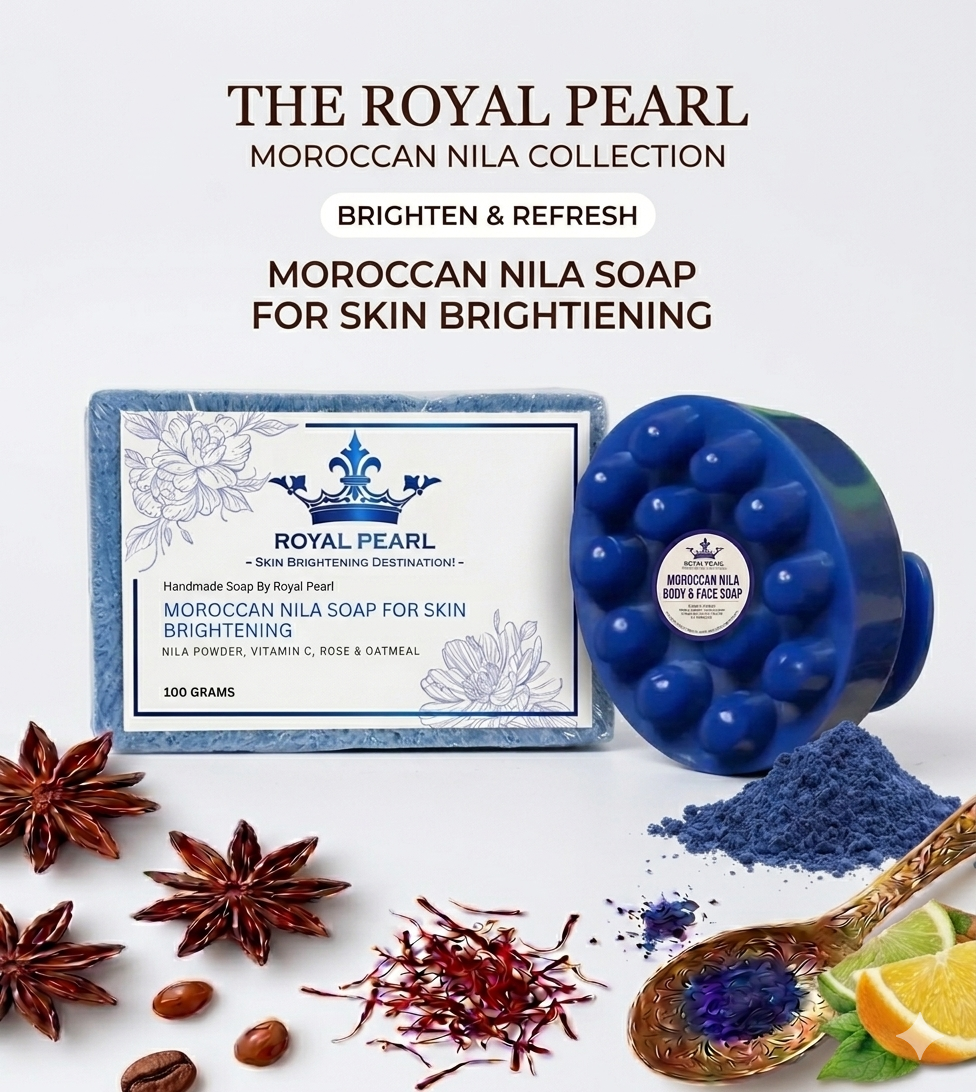 Moroccan Nila Powder Soap For Face & Body