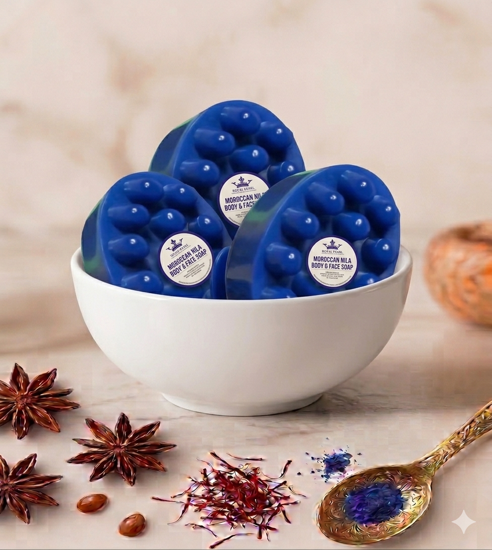 Moroccan Nila Powder Soap For Face & Body