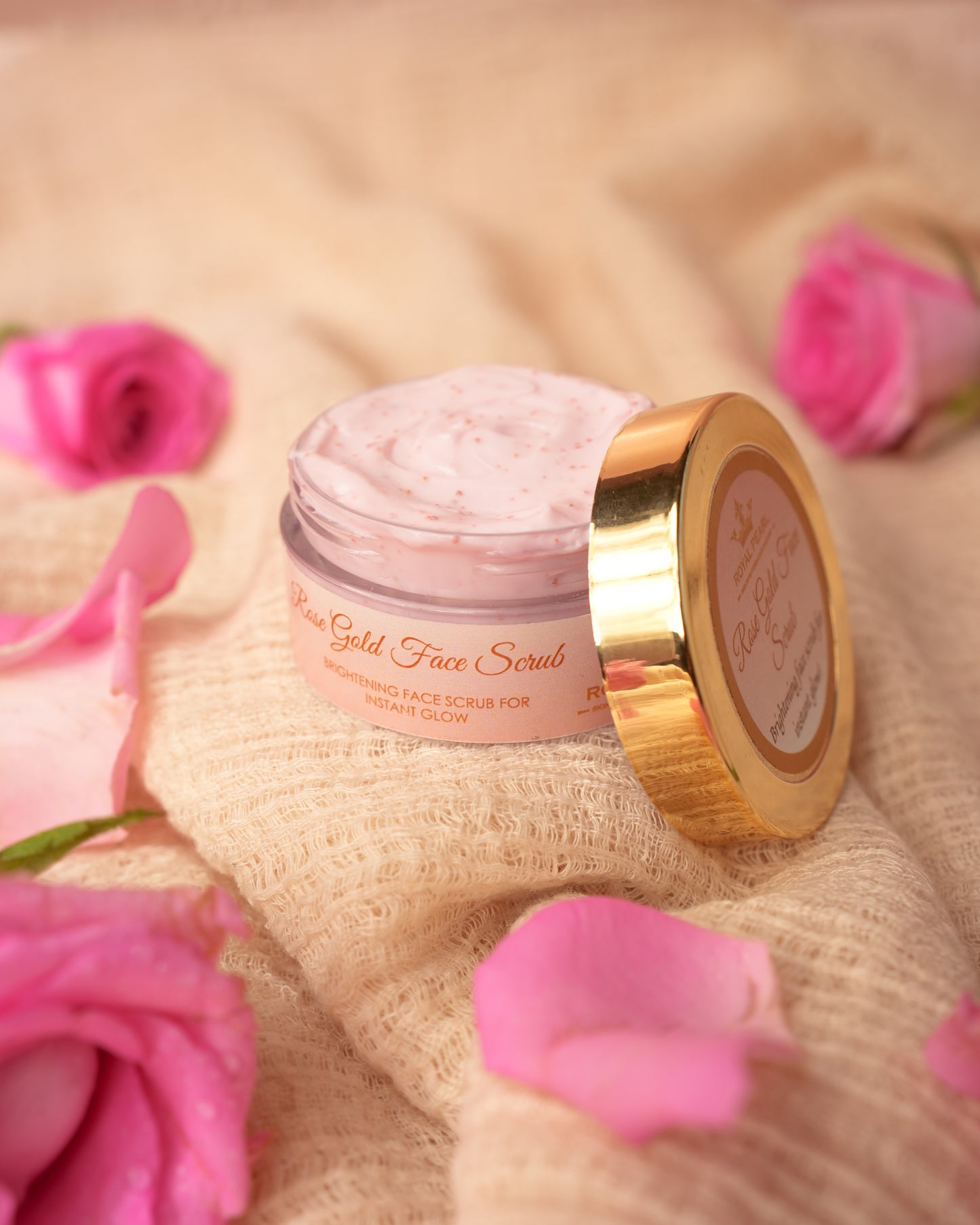 Rose Brightening Face Scrub