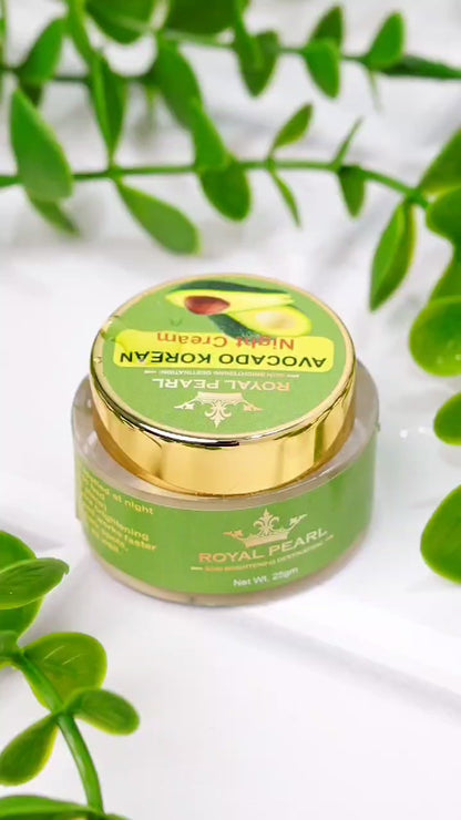 Avocado brightening night cream🥑